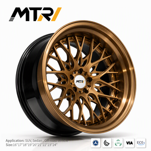 MTRI 2/3 Piece 5x127 5x120.65 5x139.7mm 20 22 24 26 28 30 Inch Floating Spoke Step Lip Forged Wheels for WJ <strong>WK</strong> WK2 UN105 DN C7 - Product Image 2