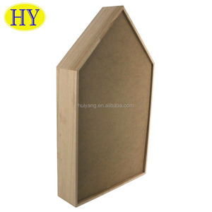Personnalisé En <span class=keywords><strong>Bois</strong></span> En Forme de Maison Décoratif <span class=keywords><strong>Étagère</strong></span> Flottante <span class=keywords><strong>Murale</strong></span> - Product Image 3