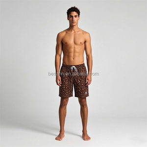 2025 personnalisé écologique hommes slip <span class=keywords><strong>de</strong></span> <span class=keywords><strong>bain</strong></span> en gros imperméable maillot <span class=keywords><strong>de</strong></span> <span class=keywords><strong>bain</strong></span> Logo imprimé maillots <span class=keywords><strong>de</strong></span> <span class=keywords><strong>bain</strong></span> Shorts léopard 2 pièces <span class=keywords><strong>ensemble</strong></span> - Product Image 5
