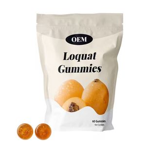 OEM Loquat <b>Gummy</b> <b>Candy</b> Custom Manufacturing Private Label B2B Bulk Supply ISO HACCP Certified - Product Image 1