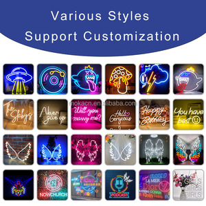 Enseigne néon LED acrylique OEM spectaculaire pour intérieur et extérieur, lettres LED pour devanture de magasin, bar, club, fête, festival, événements - Product Image 5