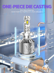 X-7SEVEN <span class=keywords><strong>2026</strong></span> Hochleistungs-260W 70000lm Dual-Kupferrohr H7 H11 9005 9006 H4 Auto-<span class=keywords><strong>LED</strong></span>-Licht Neue Auto-<span class=keywords><strong>LED</strong></span>-Scheinwerferbirnen - Product Image 4