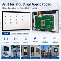 Pantalla LCD Industrial Personalizada de 15.6 Pulgadas RK3568 con Resolución de 1980x1080, Procesador de Cuatro Núcleos A55 a 2.0GHz, 2GB de RAM DDR3 y Soporte RS485