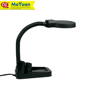 Lámpara de Mesa <span class=keywords><strong>con</strong></span> <span class=keywords><strong>Lupa</strong></span> <span class=keywords><strong>LED</strong></span> de 5-10X <span class=keywords><strong>con</strong></span> Ahorro de Energía para Reparación de Soldadura de PCB - Product Image 3