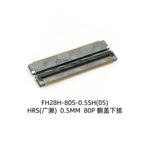 Conector FFC FPC FH28H-80S-0.5SH05 de 80 pines, paso de 0.5 mm, montaje horizontal para pantallas de TV - Product Image 4