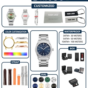 Reloj de Cuarzo de Acero Inoxidable de Lujo, Proveedor de Relojes Personalizados, Reloj de Estilo Ejecutivo para Hombre - Product Image 4