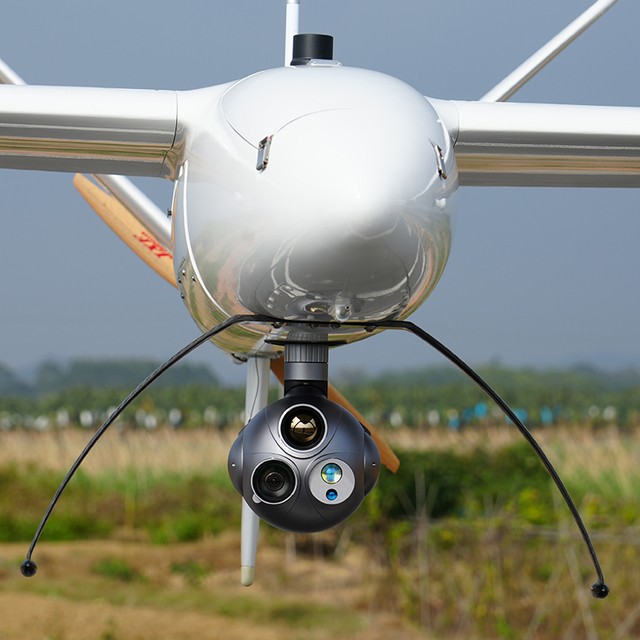 Yangda 3KM Laser Rangefinder 30X Optical Zoom 640x512 Thermal Gimbal Camera Storm Eye-30IE-M for VTOL Drone Target Tracking