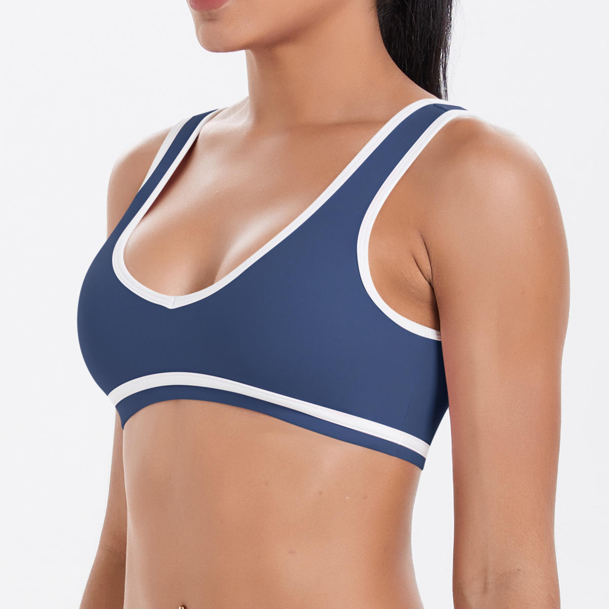 Badge Blue bra