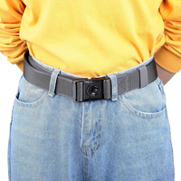 Ceinture tactique multifonctionnelle résistante à l'usure pour hommes, ceinture en nylon avec boucle à dégagement rapide robuste, résistante à l'usure