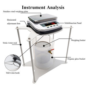 5kg 0.1g 전자 저울 정적 물 균형 고체 침수 밀도 실험실 저울 - Product Image 2