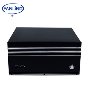 Factor de forma pequeño computadoras Intel Core I5 4460 <span class=keywords><strong>CPU</strong></span> Dual Lan con pilas Mini PC Industrial con 10 COM - Product Image 4