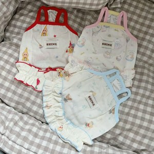New summer styles of <b>cat</b> and dog <b>clothes</b>: cute cartoon tank tops and dresses for pets like Bichon Frise, Teddy Bear, Ragdoll, - Product Image 4