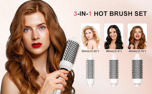 Cepillo Eléctrico Recargable de Cerámica con LED para Rizar y Alisar el Cabello - Product Image 2