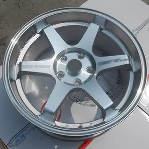 Jantes en alliage Rines Volk Te37sl de 18 pouces, couleur noire, 5x114.3, pour voitures de course, sport, auto, jantes en alliage, mags - Product Image 4