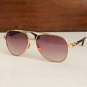 Trendy New Model Gradient Red Blue <span class=keywords><strong>Pilot</strong></span> Acetate Business Cool Men's Logotipo personalizado Venta al por mayor Online Special Retro Sunglasses - Product Image 4