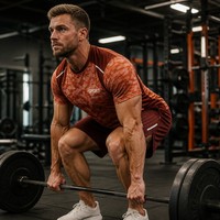 Conjunto de Camisetas Deportivas Personalizadas con Camuflaje, Sublimación OEM, Corte Holgado, Ropa Deportiva para Correr, Franja Reflectante Raglán
