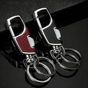 Men Hardware Zinc Alloy Non-slip <b>Key</b> Clip Custom Logo Metal Carabiner <b>Key</b> Holder <b>Key</b> <b>Ring</b> for Vehicle <b>Keys</b>, Pocket Carry - Product Image 6