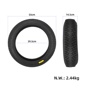 Neumático Grueso Ulip 20x4.0 para Bicicleta Eléctrica, Todoterreno, 20 Pulgadas, 4.0, Neumáticos Exteriores para Bicicleta de Montaña, 98-406, Neumático Grueso para Bicicleta 20x4 - Product Image 2