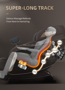 Shiatsu Rolling Balls Alpha Therapie Elektrischer 3D 4D Ganzkörper <span class=keywords><strong>massage</strong></span> stuhl Hersteller - Product Image 6
