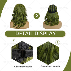 Fujia Hot Anime Game Costume Party Game Personnage <span class=keywords><strong>Perruque</strong></span> En Gros <span class=keywords><strong>Joker</strong></span> Arthur Flake Vert Bouclés Cosplay <span class=keywords><strong>Perruque</strong></span> - Product Image 2
