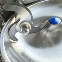 Máquina Multifunción para Picar Carne de 20L, Rendimiento de 100 Kilos por Hora, Emulsionador de Pollo y Res, Dispositivo de Procesamiento Pequeño