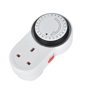 240V 13A TE-63A UK tipe Inggris 24 jam soket <span class=keywords><strong>Timer</strong></span> steker mekanis harian - Product Image 4