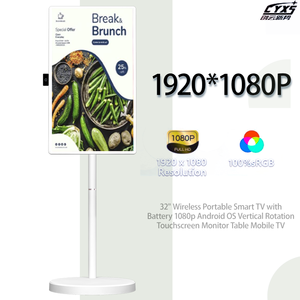 32 inch televiciones thông minh TV Android 15 FHD màn hình cảm ứng TV tablet xách tay màn hình thông minh với 6 + 128GB điều khiển bằng giọng nói - Product Image 3