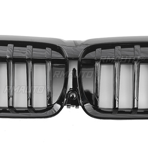 Parrilla Delantera Negra Brillante para BMW Serie 3 G20 2019 2020 2021 2022, Rejilla de ABS para Parachoques, Estilo Automotriz - Product Image 6