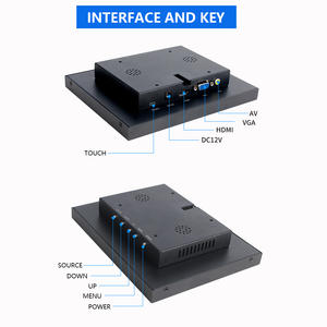 उच्च गुणवत्ता 8-इंच कैपेसिटिव टच डिस्प्ले धातु शेल औद्योगिक कंप्यूटर 1024x768 - Product Image 2
