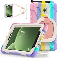 Étui pour tablette robuste pour Samsung Active 3 T570 T575 T575N T577 Active 5 X300 X306B étui enfants antichoc avec bandoulière