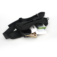 Grands sacs banane pour femmes et hommes avec poches zippées, sangle réglable, sacs de taille, sacs de hanche pour voyager, faire du vélo, courir, faire de la randonnée