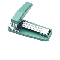 Agrafeuse manuelle rotative personnalisable en plastique pour étudiants, agrafeuse multifonctionnelle pour la maison et le bureau, capacité de 50 pages, 40 agrafes