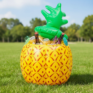 Hielera Inflable de Piña de 75 cm, Enfriador de Bebidas y Cerveza - Product Image 2