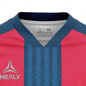 Camiseta de Fútbol Retro para Hombre con Rayas Verticales Vibrantes, Transpirable, Ligera, de Secado Rápido, Manga Larga, Deportiva y de Alta Calidad - Product Image 3