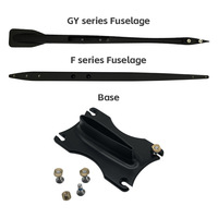 Base de mât en alliage d'aluminium CNC personnalisée pour le fuselage d'hydroptère de surf Waterplay et accessoires de surf EFoil