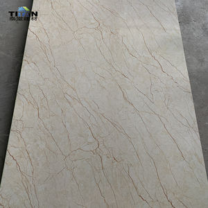 Impresión 3D 1200*2400Mm 3D Diseño <span class=keywords><strong>Efecto</strong></span> Pvc Hoja de mármol con revestimiento Uv para hotel - Product Image 6