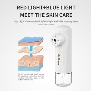 Vaporizador Facial Portátil X04 con Luz Roja y Azul para Doble Tratamiento de la Piel Seca - Product Image 2