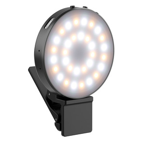 Luz <span class=keywords><strong>de</strong></span> Relleno Magnética Newell para iPhone 17/16 - Iluminación Suave Portátil para Transmisiones en Vivo y Fotografía, Clip Universal, Potencia <span class=keywords><strong>de</strong></span> 1W/1.5W - Product Image 1