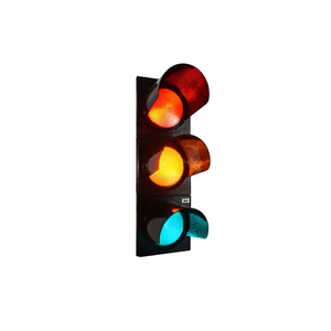 Semáforo LED Amarillo de Tres Luces de 300 mm (3MT30L) 12V IP65, Aluminio y Plástico Duraderos para Uso en Señales de Tráfico - Product Image 2