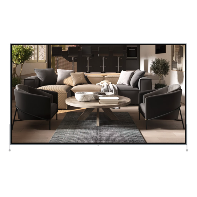 Custom 100 Inch Flat Screen 4K Hd Explosion-proof Smart Tv Wide Screen Led Lcd 100 Inch Television