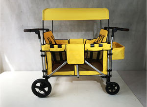 Jardin extérieur plage pliant chariots à main chariot 4 bébé pliable poussette wagon haute qualité camping wagon pour enfants - Product Image 4