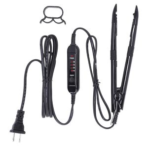 Plancha de Cabello Iónica de Cerámica para Salón, Juego de Herramientas de Extensión de Cabello, Motor sin Escobillas, Pantalla LCD Digital, Temperatura Ajustable, PTC - Product Image 4
