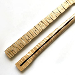 Oferta caliente: Mástil de guitarra ST TL de 21 trastes, de arce flameado, de repuesto, para venta al por mayor. - Product Image 1