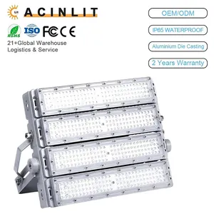 상업용 LED 반사경 컵 슈퍼 밝은 야외 보안 조명 투광 조명 교체 100w 150w 200W 250W LED 홍수 조명