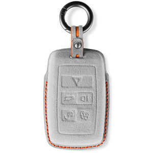 Para Land Rover Defender Freelander 2 Range Rover <span class=keywords><strong>Evoque</strong></span> Discovery 5 botones funda para llave de coche accesorios para llaves - Product Image 6