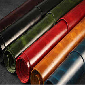 حقيبة ناعمة بجانب السرير من جلد البقر الطبيعي من الطبقة الأولى ، قماش جلد البقر الشمعي الزيتي العتيق للأثاث - Product Image 2