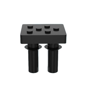HOFUJNG F18*12 Clamping <b>Board</b> Bag Packing Machine <b>Black</b> White Clip Vacuum Suction Cups Sucker Made NBR Rubber Custom Mold - Product Image 4