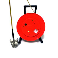 ESMWL-50 100 150 200 250 300 Lecture minimale 1mm Règle en acier souterraine Compteur de niveau d'eau électronique avec batterie 9v