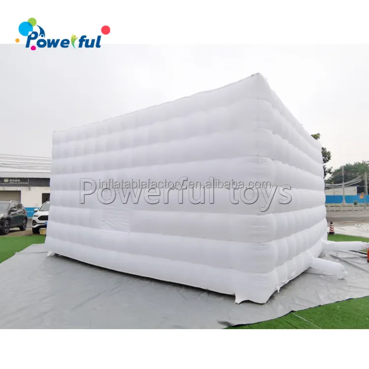 Party Rental LED Lighting Camera Shape Inflatable Photo Booth Cabin Tent for Sale