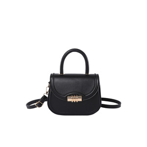 กระเป๋าสะพายข้างหนัง PU ดีไซน์ทันสมัยสำหรับผู้หญิง กระเป๋าสะพายไหล่ทรงสวยหรูสำหรับสาวๆ - Product Image 1